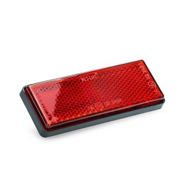 Reflector rectangular 89x35mm homologado CE Allpro - Autocolante vermelho
