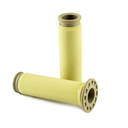 Punhos Renthal Road duplo composto kevlar 32mm - Amarelo