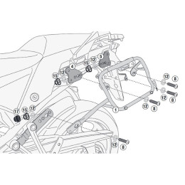 Portamaletas Lateral Monokey® Suzuki V-Strom 1050 (20) / V-Strom 1050 XT (20) Givi