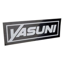 Autocolante Yasuni para silenciador resistente a altas temperaturas