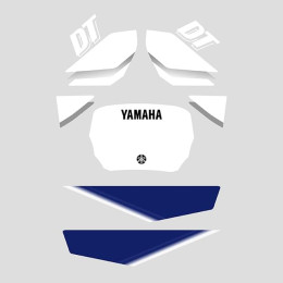Kit Autocolantes Yamaha DT 50 2003 Branco