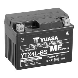 Batería YTX4L-BS Yuasa Combipack con electrolito
