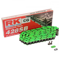 Corrente RK 428SB com 134 Elos, Verde