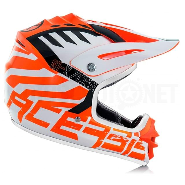 Helmet Cross Acerbis Impact Junior 3.0 White and Orange Sku:A-0022102.203 /a/-/a-0022102.203_02.jpg