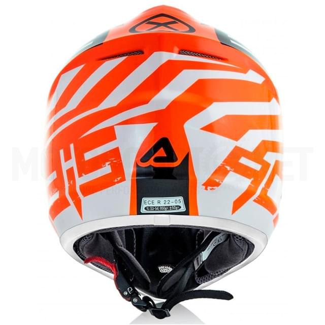 Helmet Cross Acerbis Impact Junior 3.0 White and Orange Sku:A-0022102.203 /a/-/a-0022102.203_03.jpg