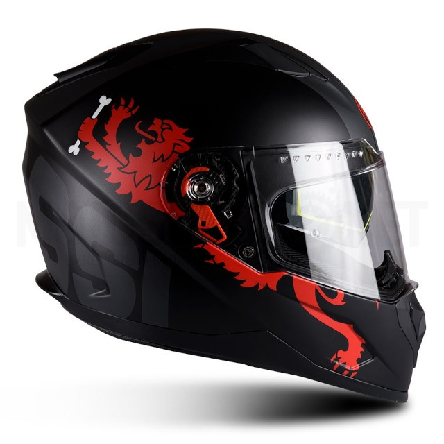 Helmet Malossi HM1 Black / Red