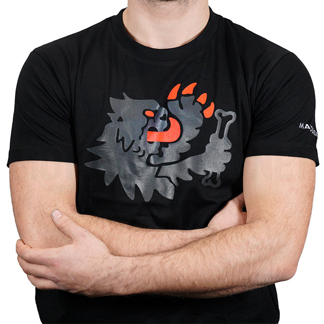 Camiseta Malossi griffe LION Negra