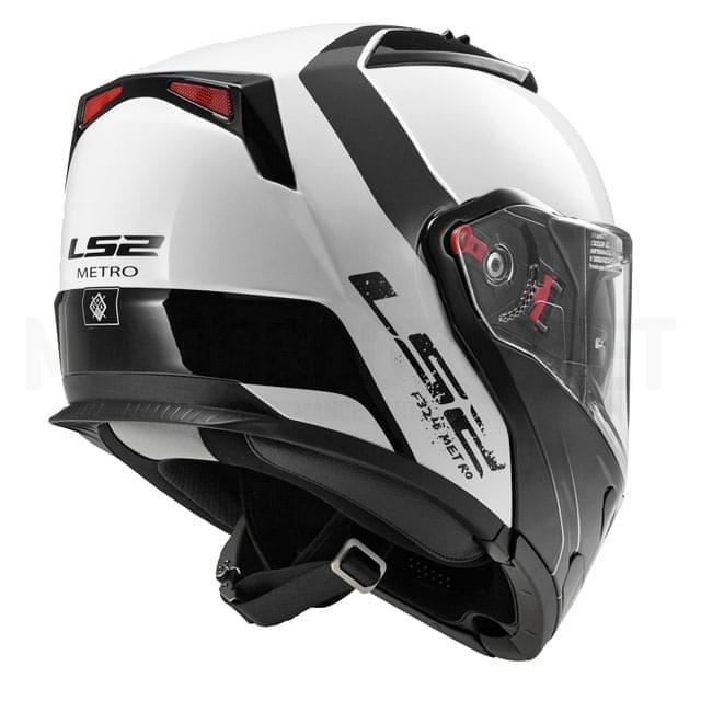 Helmet Full Face modular LS2 FF324 METRO RAPID - White/Black Sku:A-FF324W/B /a/-/a-ff324wb_01.jpg