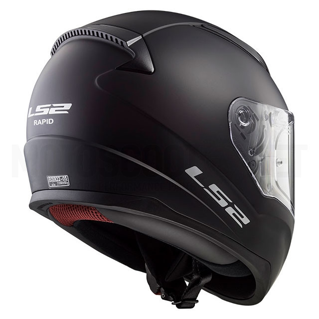Helmet Full Face LS2 RAPID FF353 SOLID Matte Black Sku:A-103531011 /a/-/a-ff353negromate_01.jpg