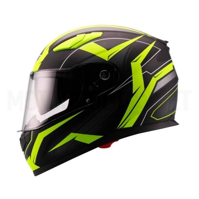 Helmet Full Face Unik CI-01 Flash Pinlock Black/Fluorescent Matte Yellow Sku:A-H0RX00237 /a/-/a-h0rx00237_01.jpg