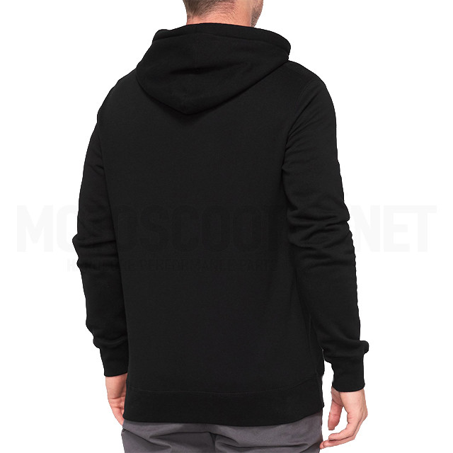 100% Official Zip Hooded Sweatshirt - Black Sku:A-36005-001 /o/f/official_zip_hooded_sweatshirt_black_back-71787_1.jpg