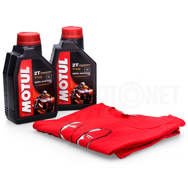 SPECIAL OFFER Motul 710 2T synthetic 2 x 1 litre + 1 t-shirt Sku:OMOT710-SPECIAL-SHIRT /s/p/special-shirt-motul.jpg