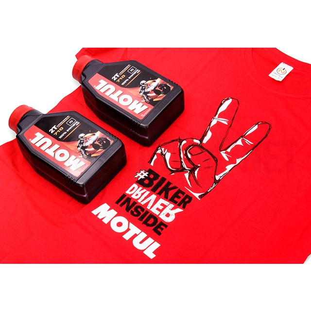 SPECIAL OFFER Motul 710 2T synthetic 2 x 1 litre + 1 t-shirt Sku:OMOT710-SPECIAL-SHIRT /s/p/special-shirt-motul_04.jpg