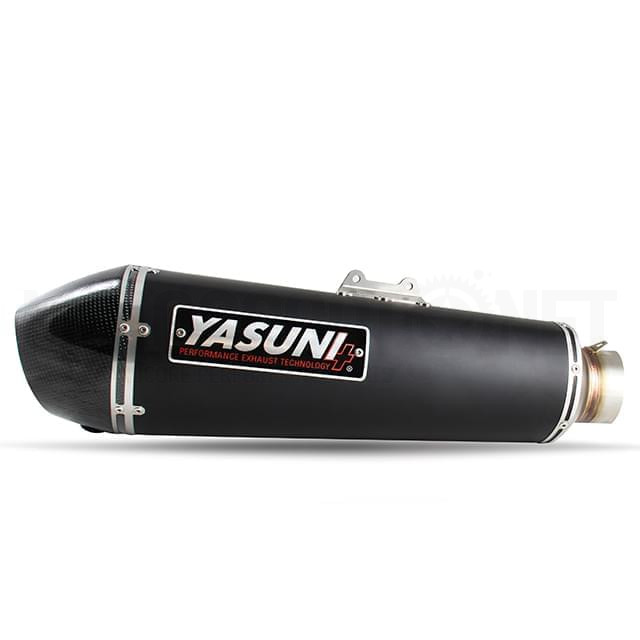 Exhaust Yamaha N-MAX 125 Yasuni 4T (CE) - black/carbon silencer Sku:TUB354BC /t/u/tub354bc_01.jpg