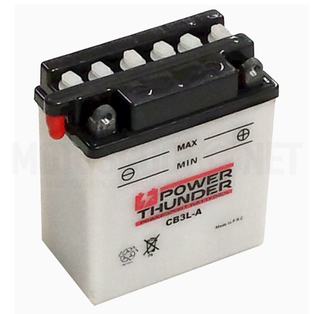 Battery YB3L-A Power Thunder with acid