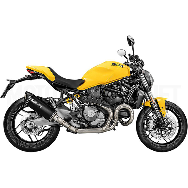 Escape Akrapovic Slip-On Line Ducati Monster 1200/S >17 titanio-negro