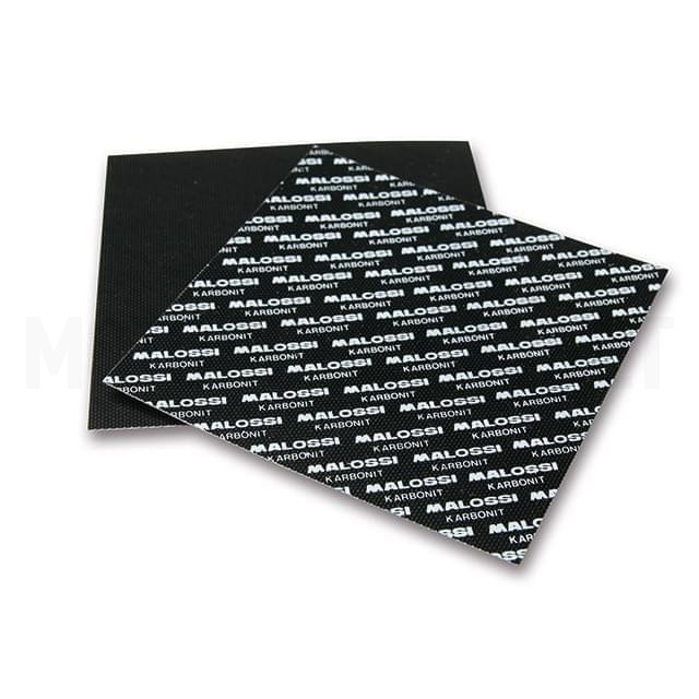 Carbon foil sheet 100x100mm 0.35mm Malossi