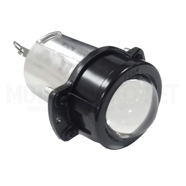 Headlight H1 55W/12v Ø50mmx80mm CE approved Puig - Black