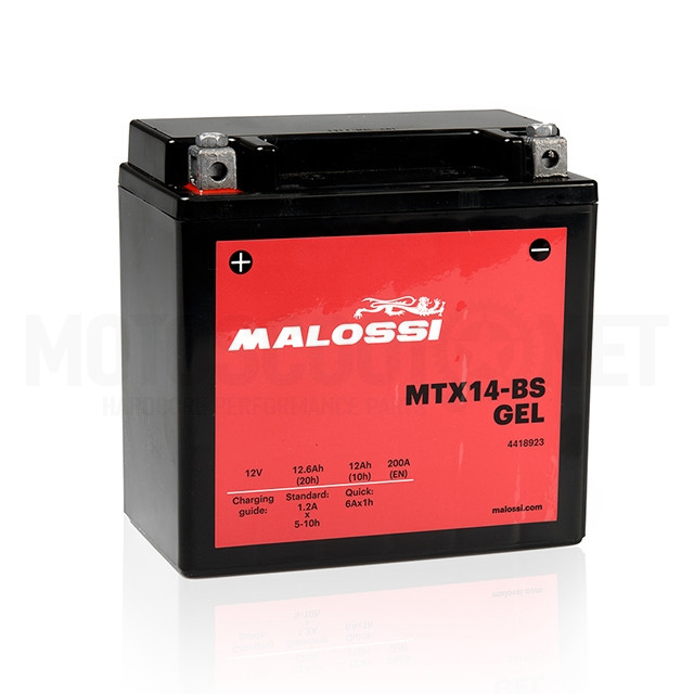 4418923 Batería Malossi MTX14-BS GEL