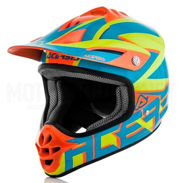 Helmet Cross Acerbis Impact Junior 3.0 Blue Orange