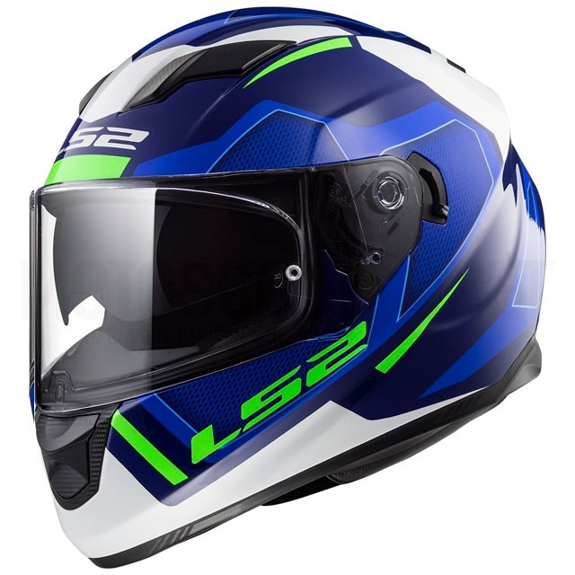Full Face Helmet LS2 FF320 Stream Evo Axis Blue White