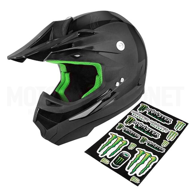 TNT cross helmet and Monster TNT stickers
