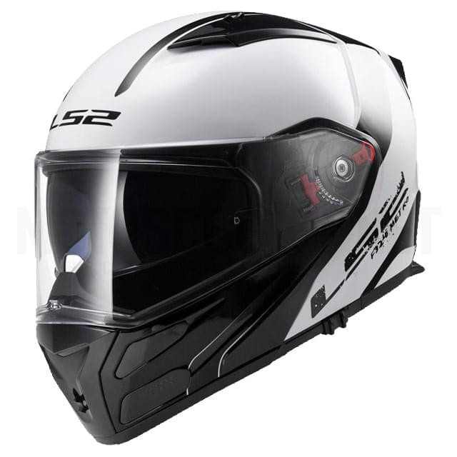 Helmet Full Face modular LS2 FF324 METRO RAPID - White/Black