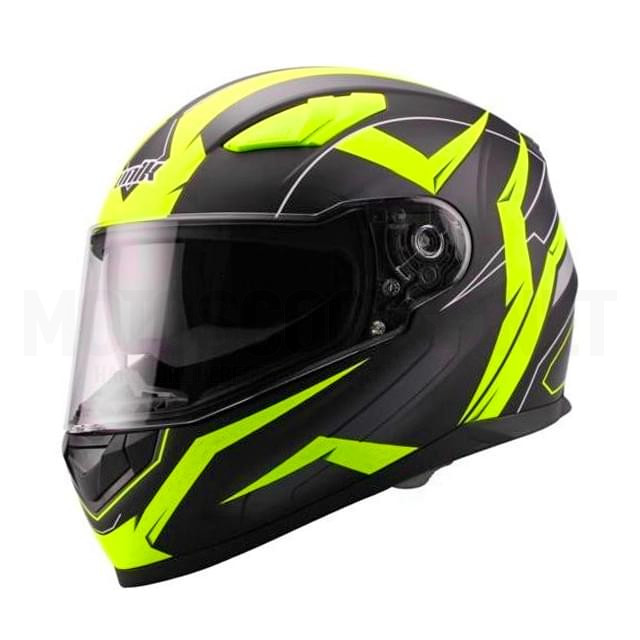 Helmet Full Face Unik CI-01 Flash Pinlock Black/Fluorescent Matte Yellow