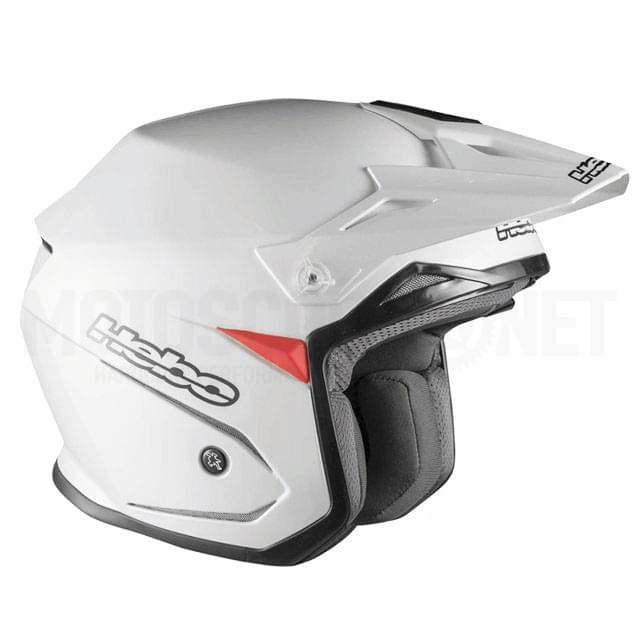 Helmet Trial Hebo Zone 5 MonoChrome White
