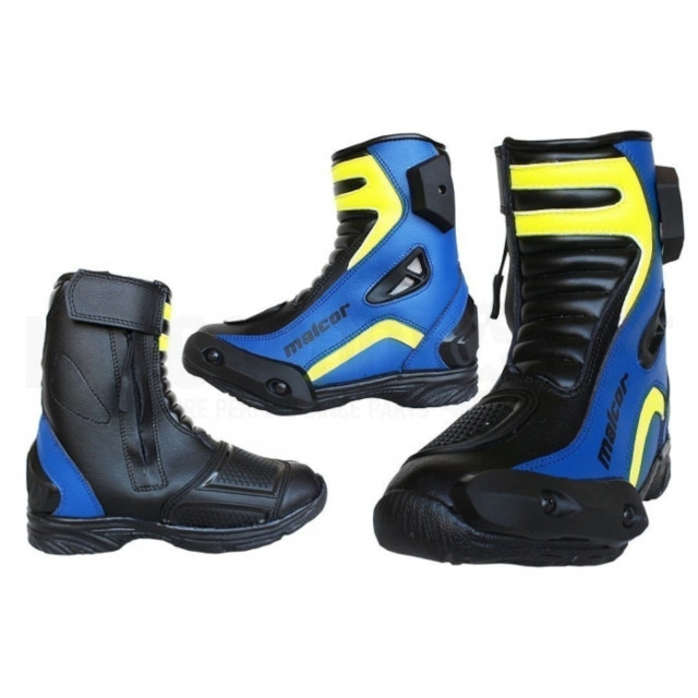 Boots Children low calf Malcor size 32 - Bluel/Fluorescent