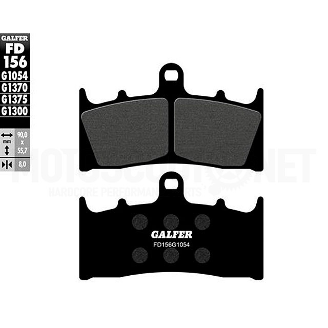 Brake Pads FD156G1054 Galfer