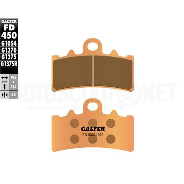 Brake Pads FD450G1370 Galfer