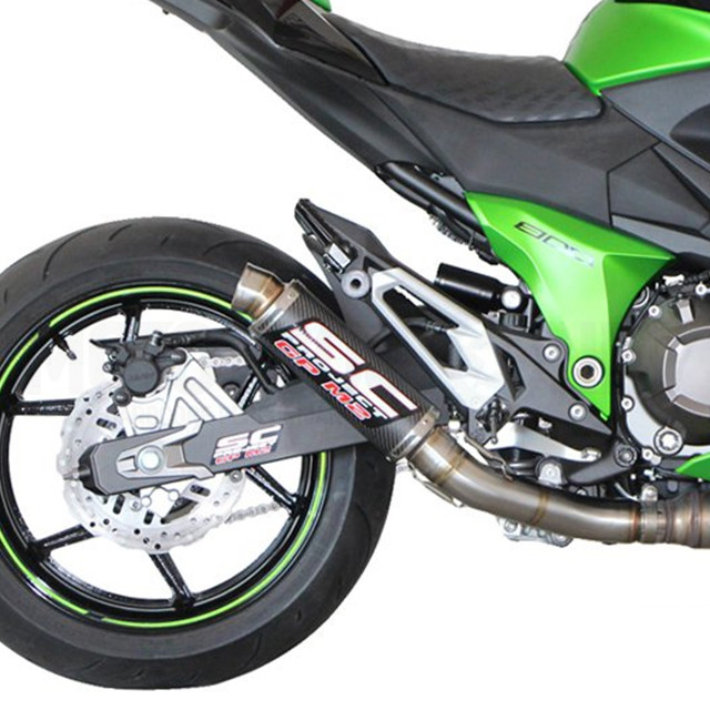 Kawasaki Z900 - SC Project GP M2 - accessoires ++ - Motos