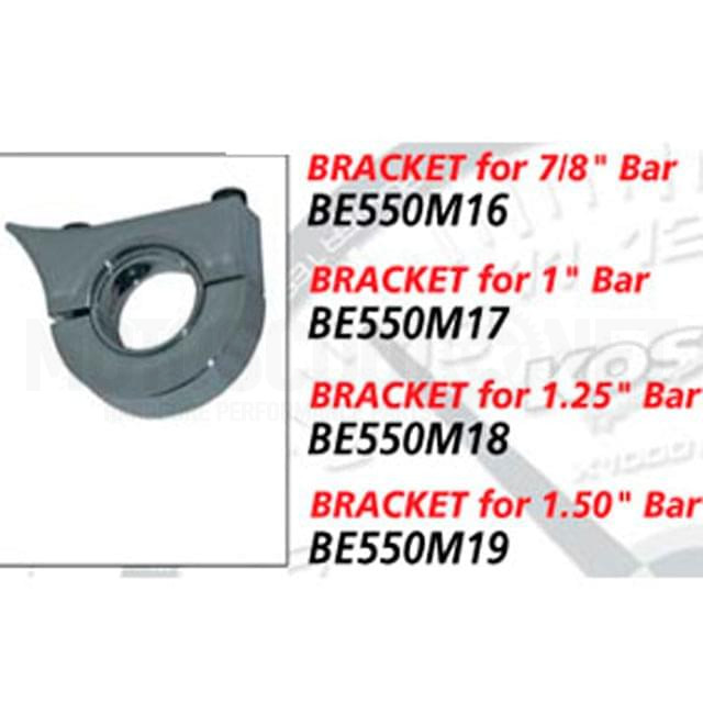Bracket for chrome housing KOSO GP Style D55 - handlebars 7/8'' diameter
