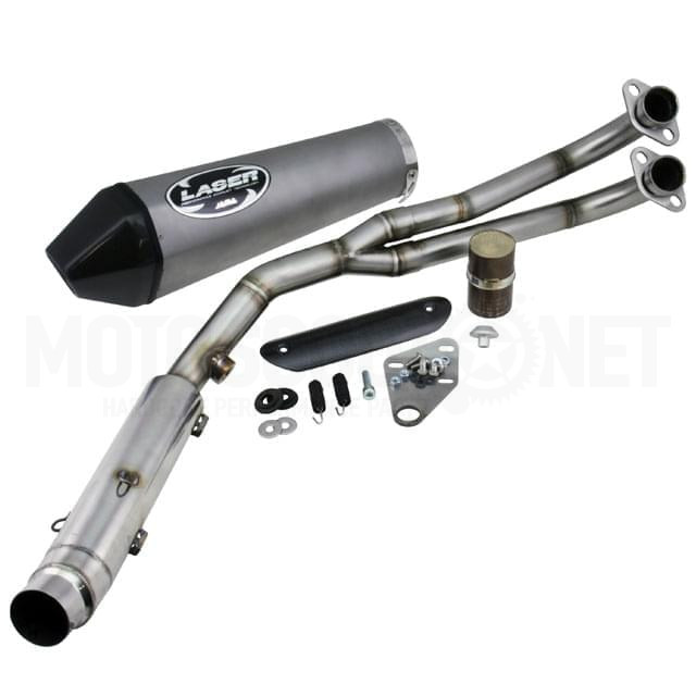 Exhaust T-Max '08 LASER STEALTH - Stainless