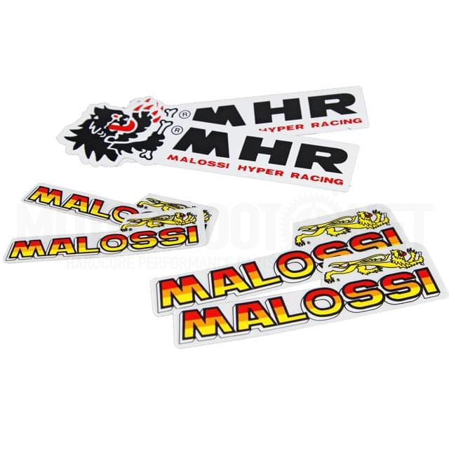 Sticker Set Malossi MHR White 6 Stickers