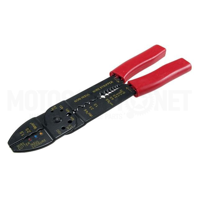Motoforce crimping pliers and wire strippers