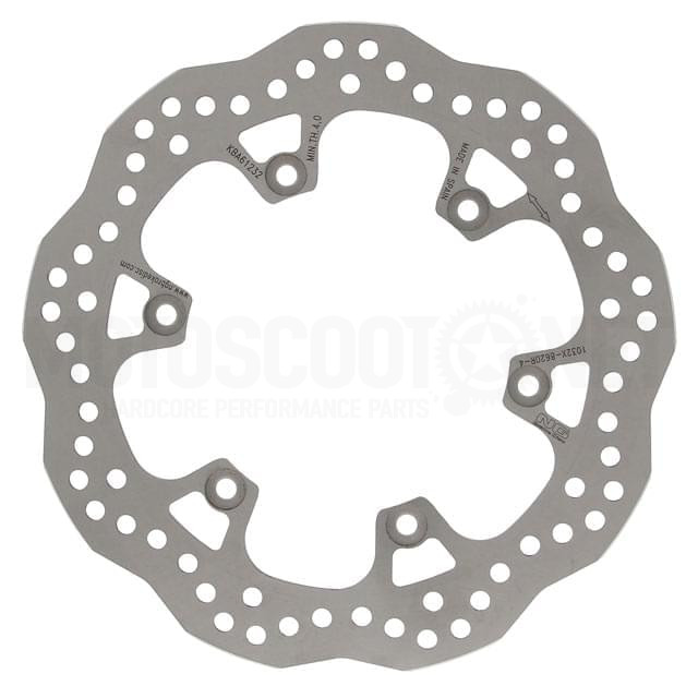 Brake Disc rear Yamaha T-Max 500 2001-11 y T-Max 530 2012 NG Brake Disc d=267mm Grooved thickness 4,5mm