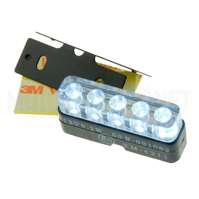 LED license plate light 12V 0,5W CE STR8