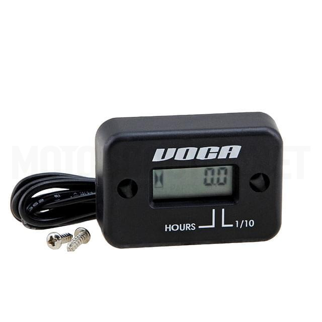 Hour Meter with universal battery Voca Racing Hour-Meter water resistent 2T/4T