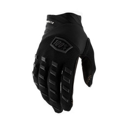 100% Airmatic Motocross Gloves Black/Charcoal