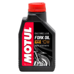 Fork and Shock Absorber Oil 10W 1L Motul factory line medium