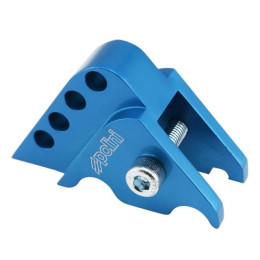 Adjustable shock absorber extension Minarelli horizontal Polini - blue