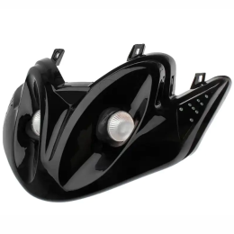 Yamaha Jog R/RR TNT twin headlights with LED indicators - black
