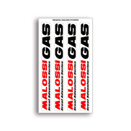 Sticker kit 11.5x16.8cm Gas Malossi