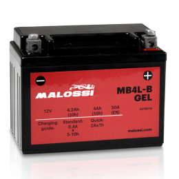 Malossi MB4L-B Gel Battery