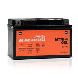 Malossi MT7B-4 GEL Battery