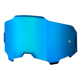 100% Replacement Lens Off-road Goggles Armega - Mirrored Blue