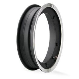 Tubeless Tyre Vespa 2.10x10" SIP - Matte black / polished rim