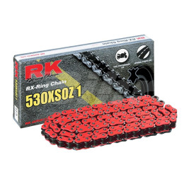Drive Chain RK 530XSOZ1 114 links Fluorescent Red
